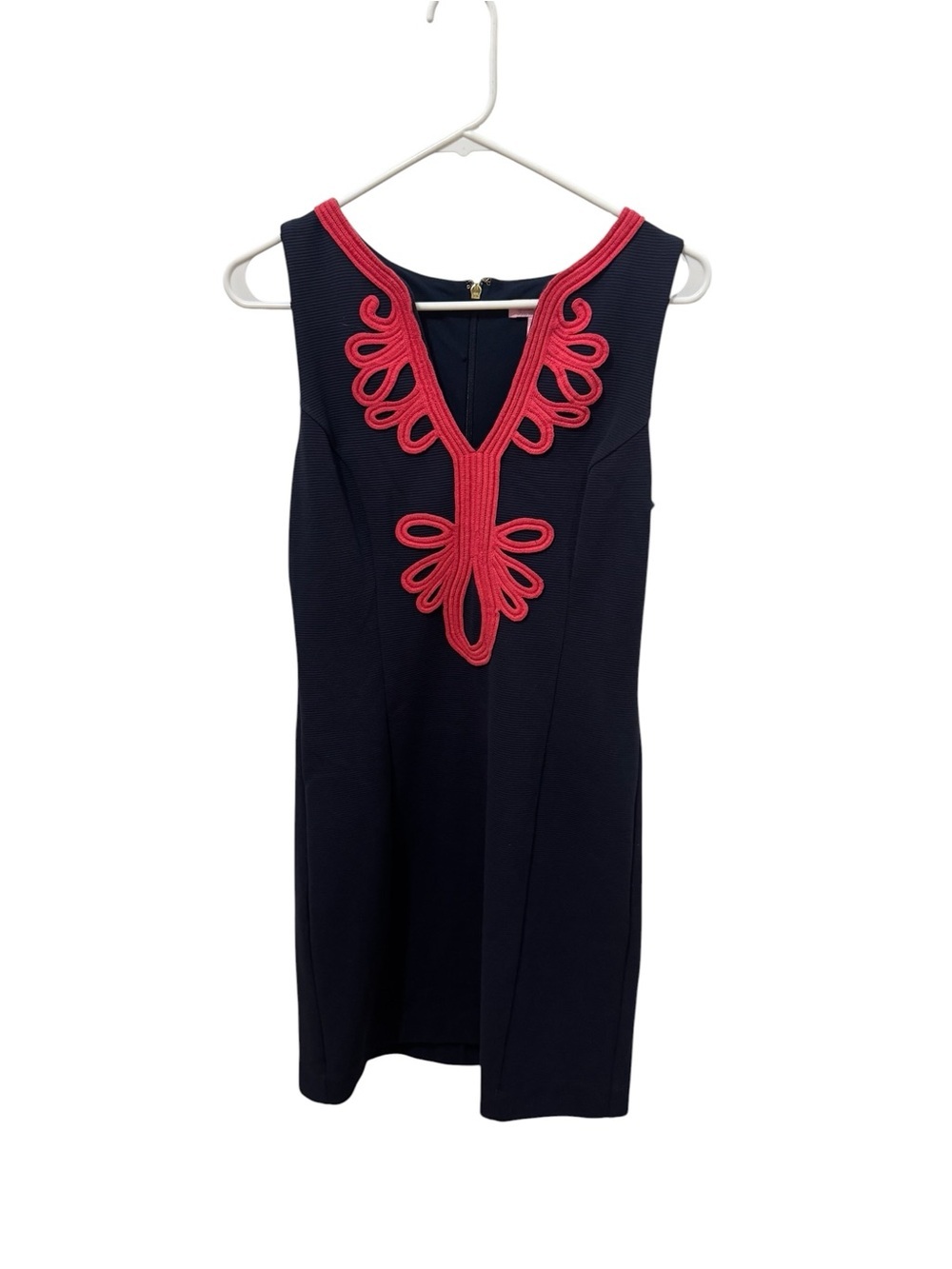 Lilly Pulitzer Janice Shift Dress Navy Size Medium - Picture 2 of 5